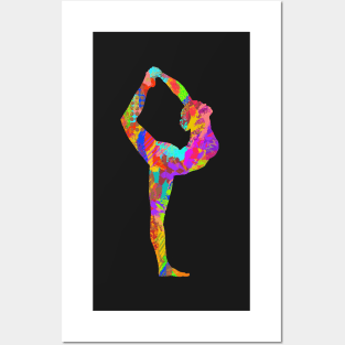 Yoga Pose Posters and Art